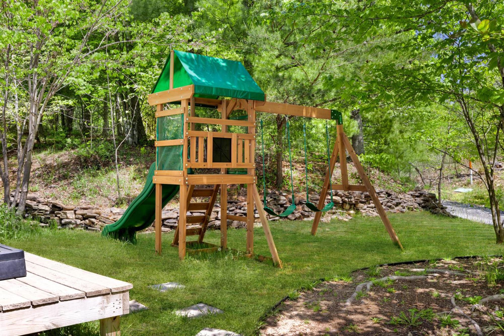 Hottub, Firepit, Grill, Deck, Playset & Wifi Villa Mount Jackson Exterior photo